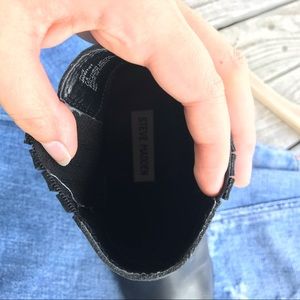 steve madden jain bootie snakeskin